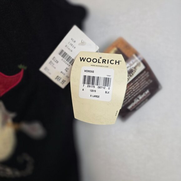 Woolrich XL Snowman Holiday Sweater Vest Embroidered Winter Frosty New Womens - Picture 9 of 11